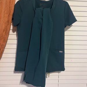 Figs Caribbean blue scrubs